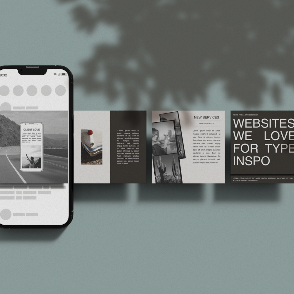 Editorial Instagram Canva Template Pack Bundle | Brand & Bloom