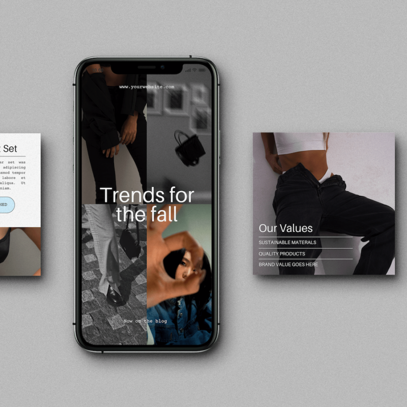 Modern Canva Instagram Template Pack Bundle | Brand & Bloom