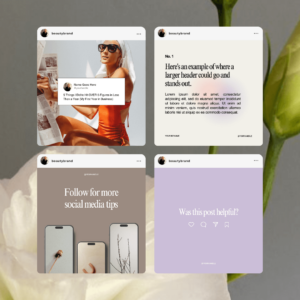 Instagram Carousel Template Bundle